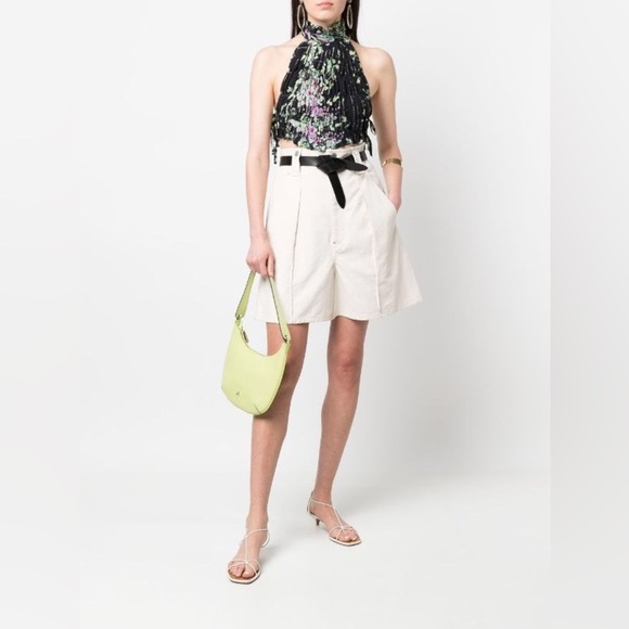 Sabina Musayev Pleated Halterneck Top Small - Picture 15 of 16